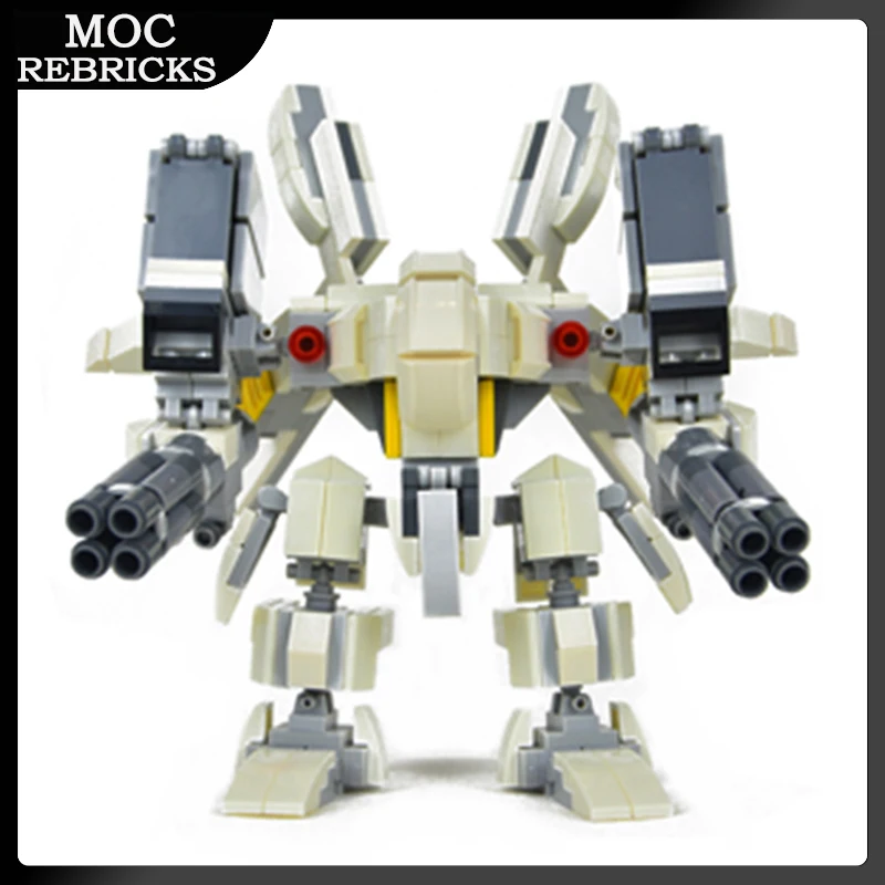 

MOC Fantasy Robot Assemble Building Blocks Union F15 Eagle Mecha Bricks Toys Model DIY Small Educational Children Birthday Gifts