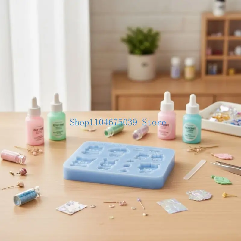 

5asd Rabbits Silicone Mould Nonstick Surfaces For Handcraft Decoration Gift Making