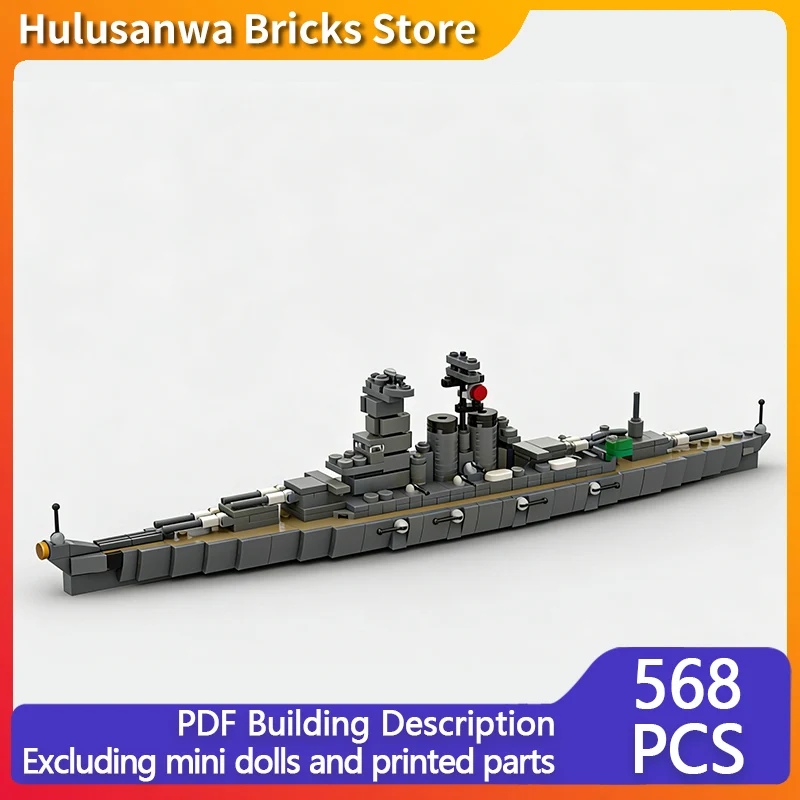 

Модель военного корабля MOC: конструктор из строительных блоков, военная техника, модульная технология, подарки, праздничный набор для сборки, детские игрушки