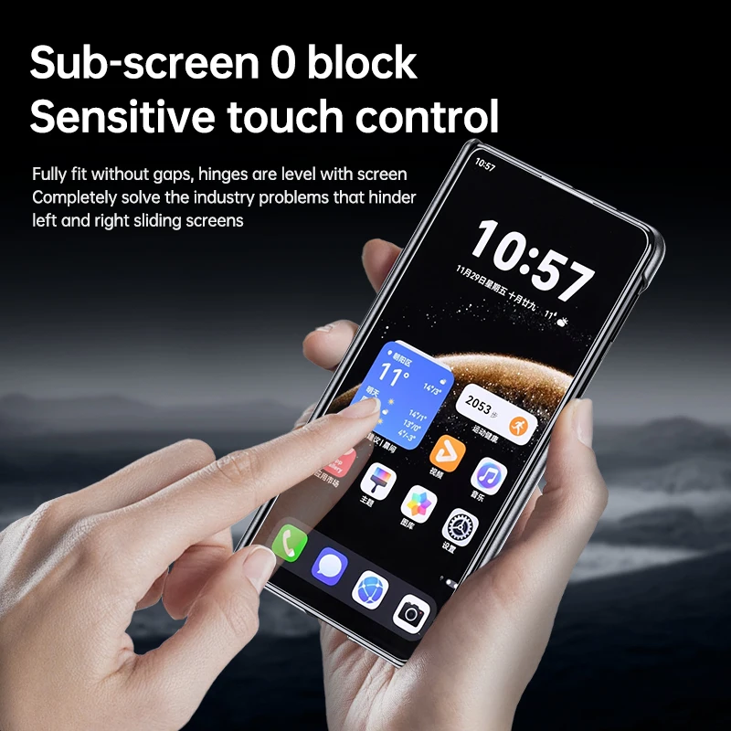 Luxury Center Axis Protective Foldable Hinge Magnetic Metal Paint Lens Protection Phone Case For Samsung Galaxy Z Fold7 6 5 4 view 6
