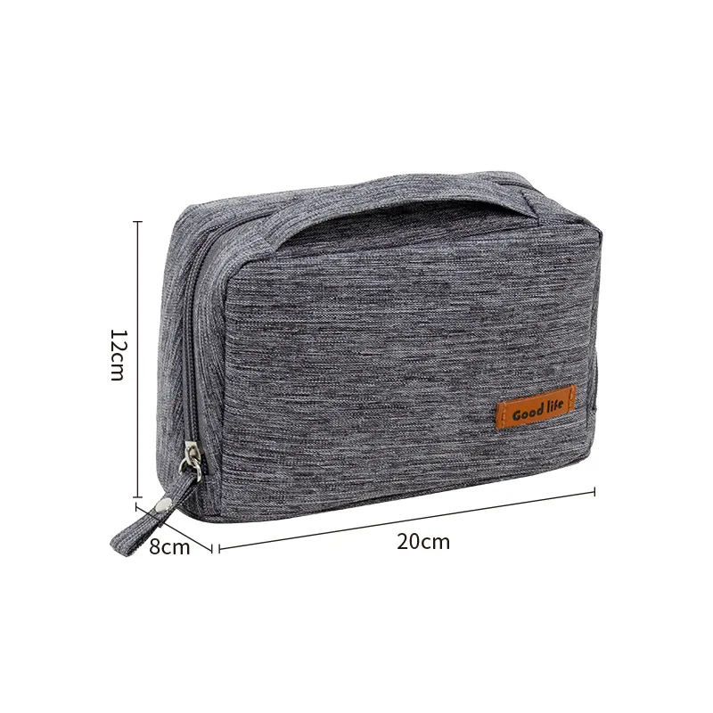 Travel Cosmetic Bag Portable Female Makeup Storage Bag Purses Waterproof Women Men Large Capacity Zipper Makeup Organizer Clutch