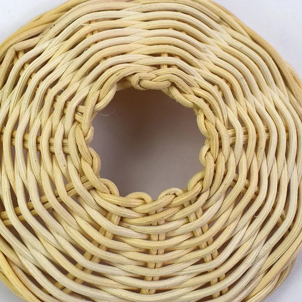 

Handwoven Rattan Lamp Shade Rustic Exquisite Chandelier Shade Lampshade Vintage Creative Hanging Light Cover Bedroom