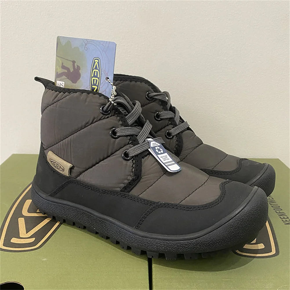 Keen Hiking Boots for Men and Women Cohen Winter Fleece-lined Warm Waterproof Non-Slip Boots High-Top Walking Outdoor Shoes