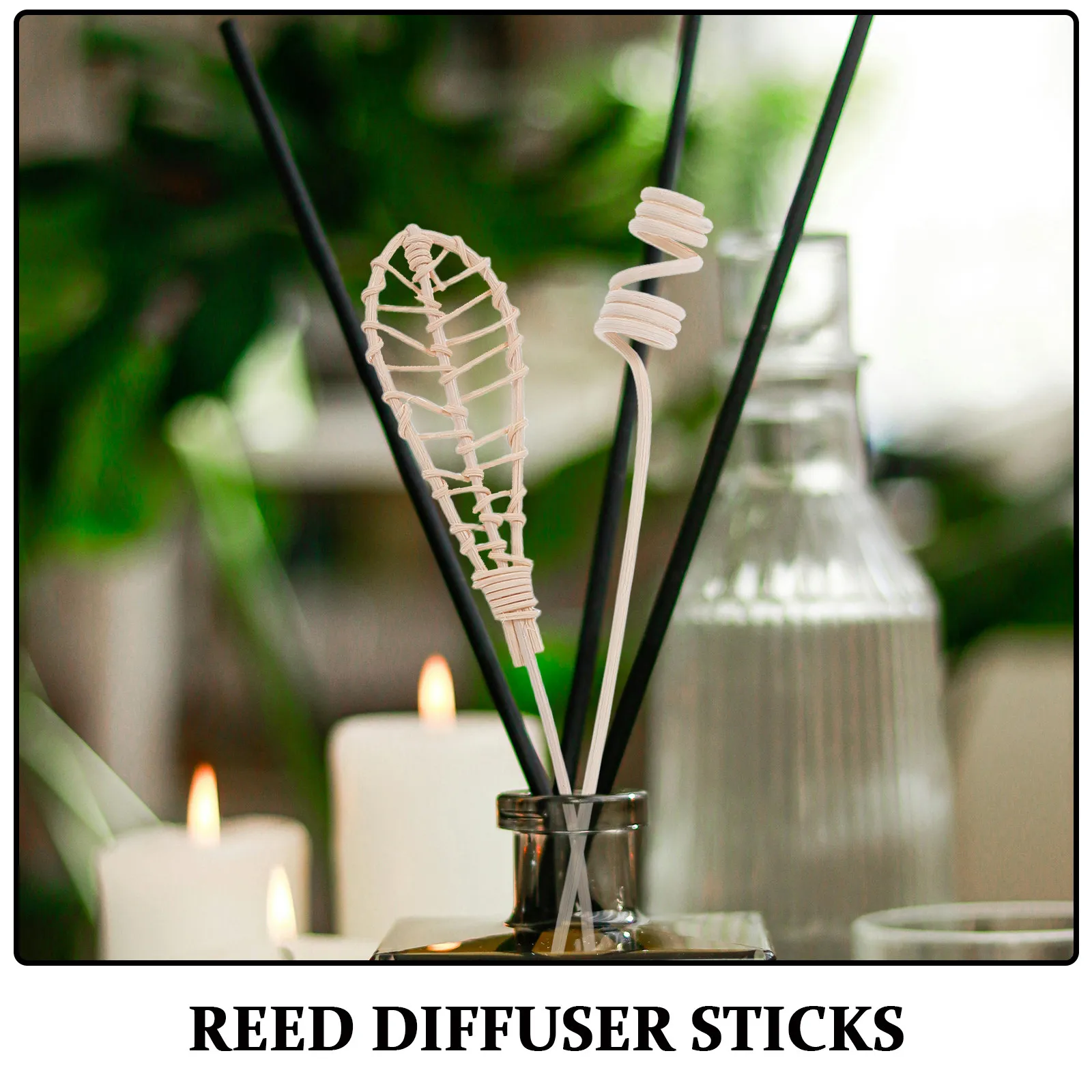 48Pcs Diffuser Oil Fragrance Stick Decorative For Home Decor Fragrance Absorbent Reed Sticks Perfume