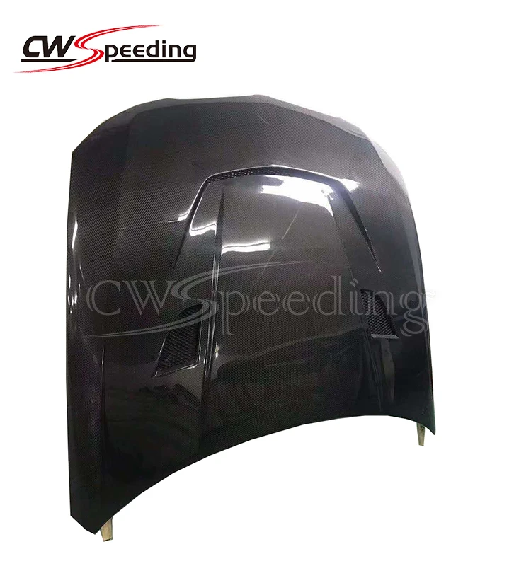 CWS-C STYLE CARBON FIBER ENGINE HOOD BONNET FOR BMWs 3 SERIES E90