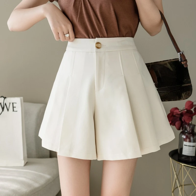 

Недорогие шорты оптом, Новинка весна-лето 2021, модные повседневные милые сексуальные женские шорты, женская верхняя одежда, женские шорты с широкими штанинами, Py1538