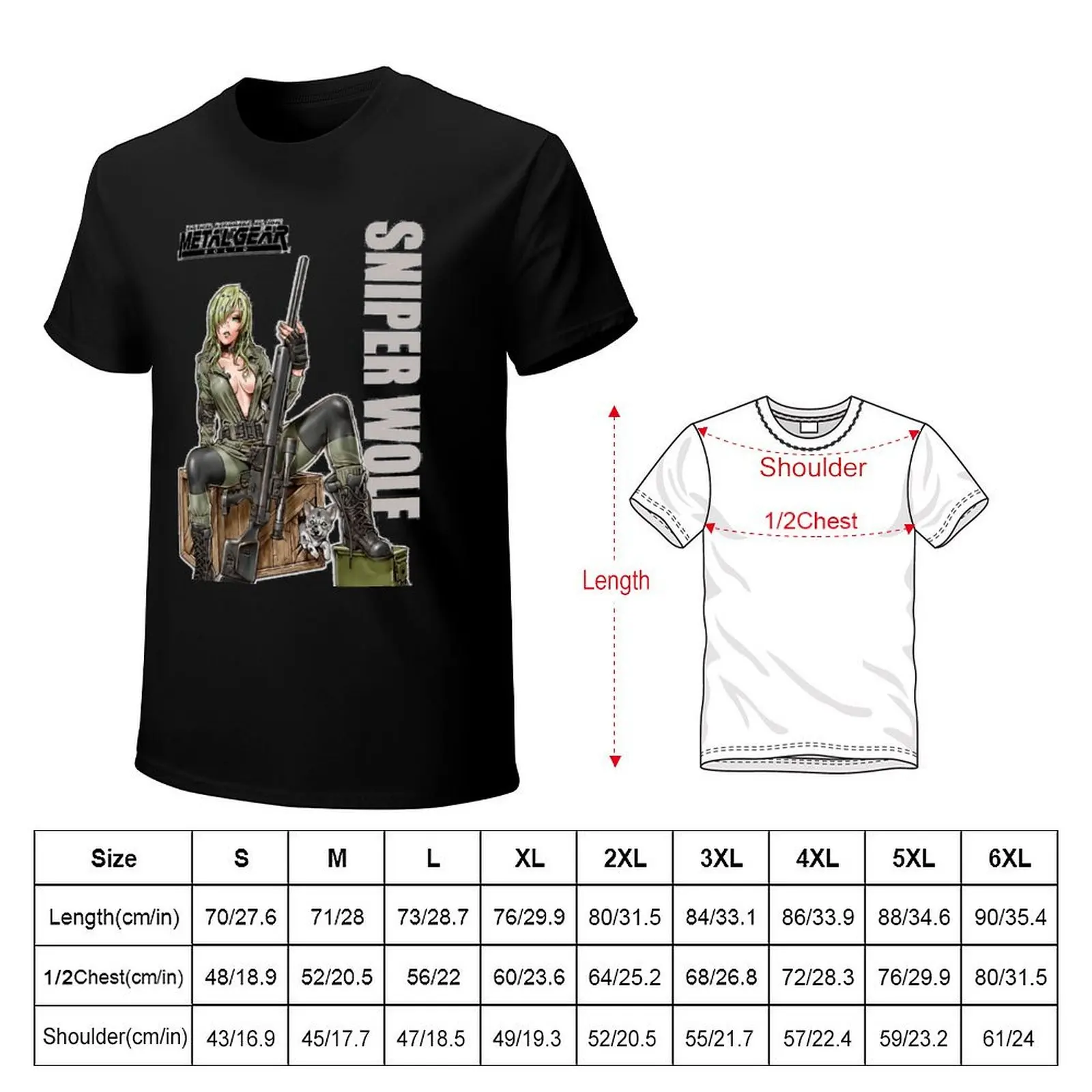 Sniper Wolf Baseball ? T-Shirt t shirt man cotton T-Shirt