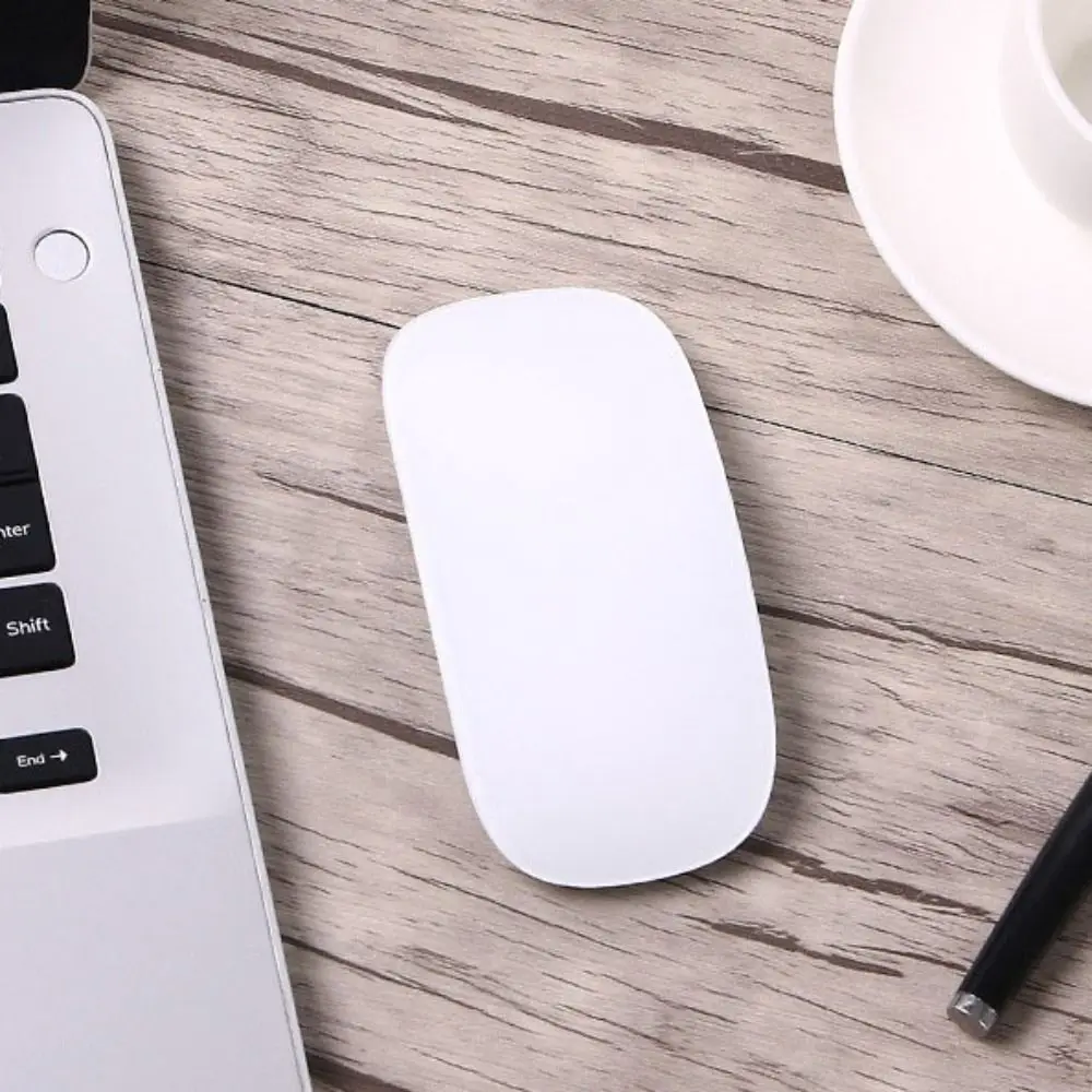 

Lightweight Multi-Touch Wireless Bluetooth Mouse Rechargeable Sensitive Silent Mouse Slim Ergonomic Laptop Mouse Pad