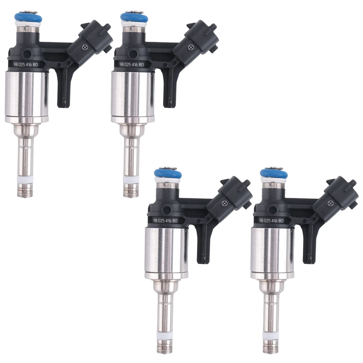 4Pcs Engine Valve Nozzle Injection Fuel Injector for Peugeot 308 T9 408 508 1.6 THP 16V Gs 9802541680