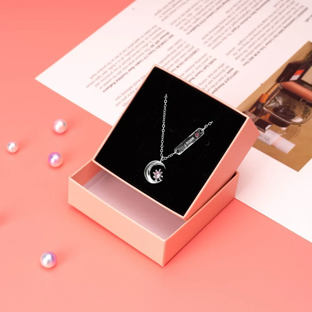 2022 Korean Wave New 7th Anniversary MOMENT OF LIGHT COEXIT Necklace Moon Star Celebrity Jewelry Accessories Gift