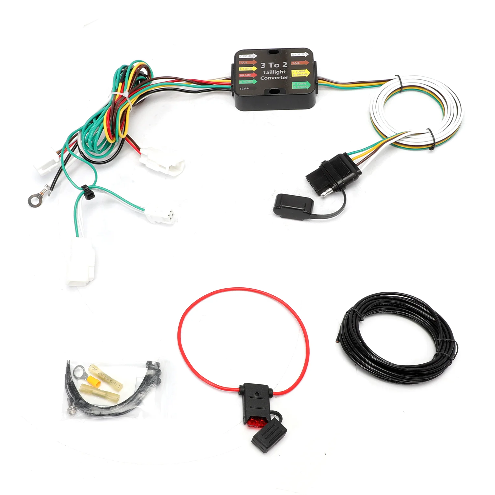 

Car Trailer Wiring Harness 56434 for 2019-2024 Toyota RAV4 & RAV4 Prime Hybrid Trailer Hitch Wiring for Toyota RAV4