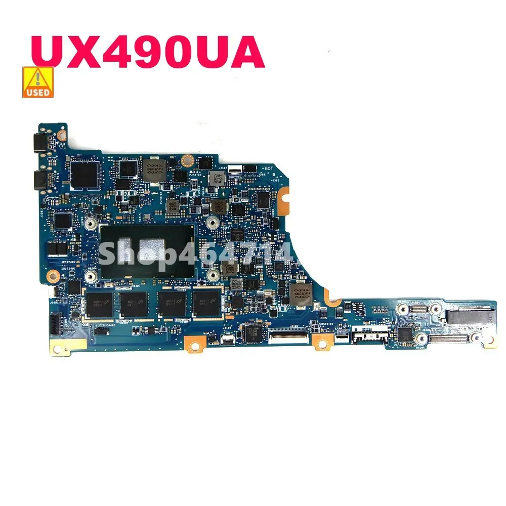 

Б/у материнская плата UX490UA i7-7500CPU 16GB RAM REV2.1 для ноутбука ASUS UX490UA