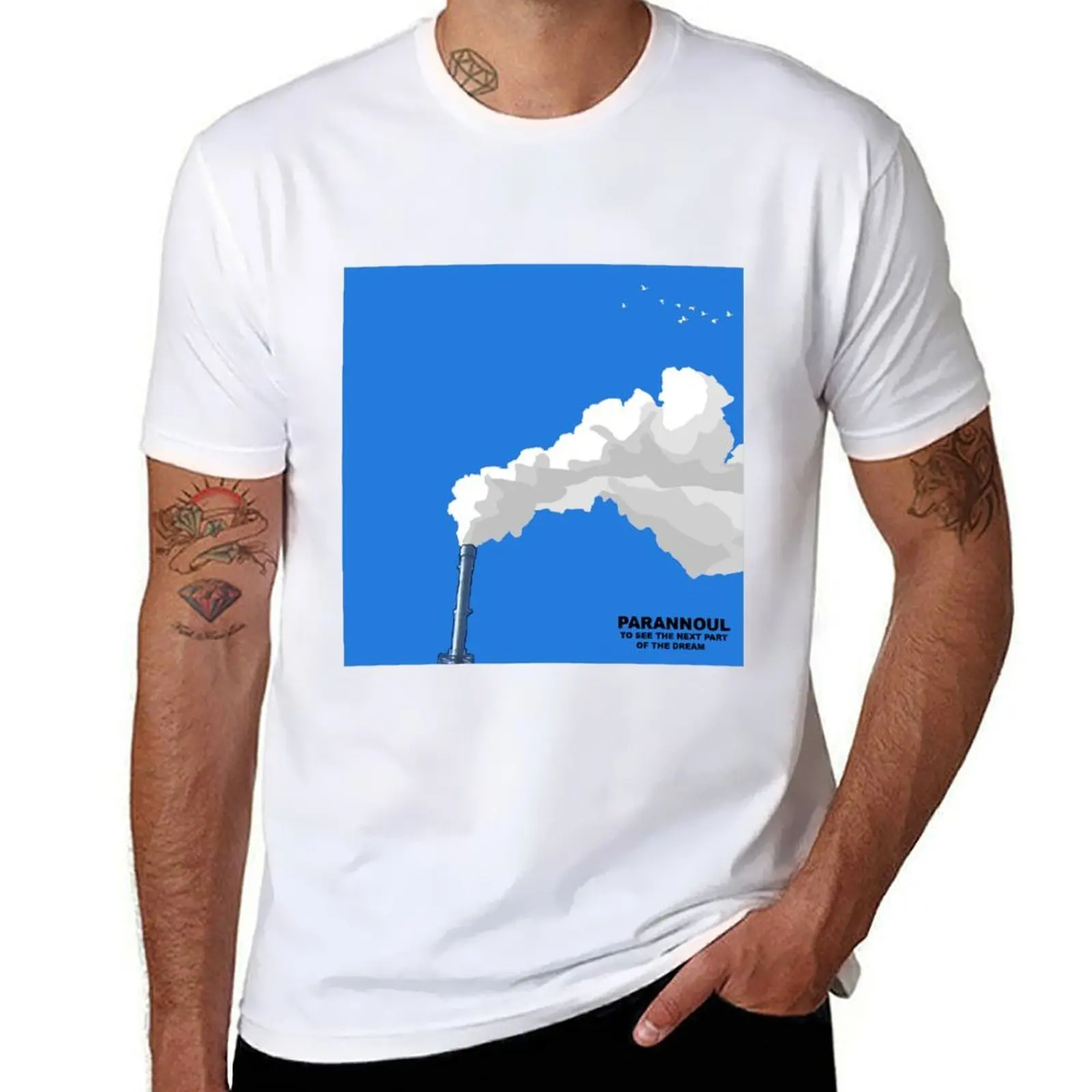 

PARANNOUL TO SEE THE NEXT PART OF THE DREAM T-Shirt t shirt for man cotton tshirt 100% t shirts for man graphic vintage T-Shirt
