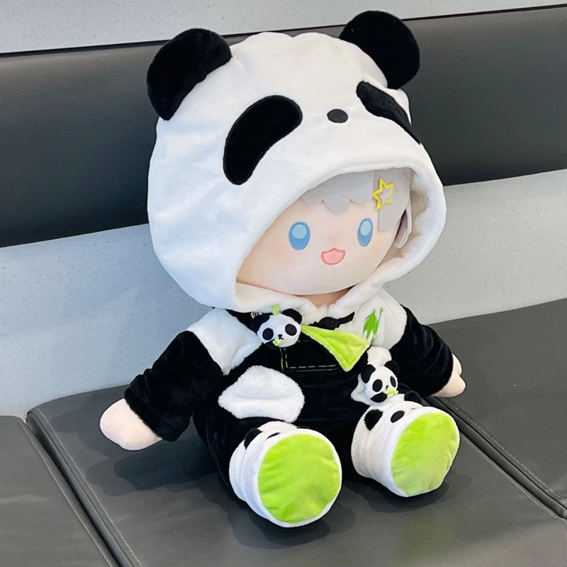 جديد 20/40 سنتيمتر فستان لطيف عارية دمية ضوء وليلة أنيمي الألعاب المعبود رقيق معطف الطفل بلوشي دمى الملابس والاكسسوارات اللعب هدية