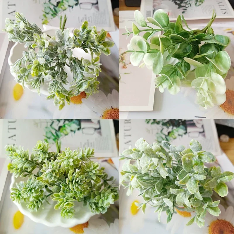 

Silk Flowers for Scrapbooking Artificial Plants for Home Wedding Decoration Fake Plastic Decorative Christmas Wreaths