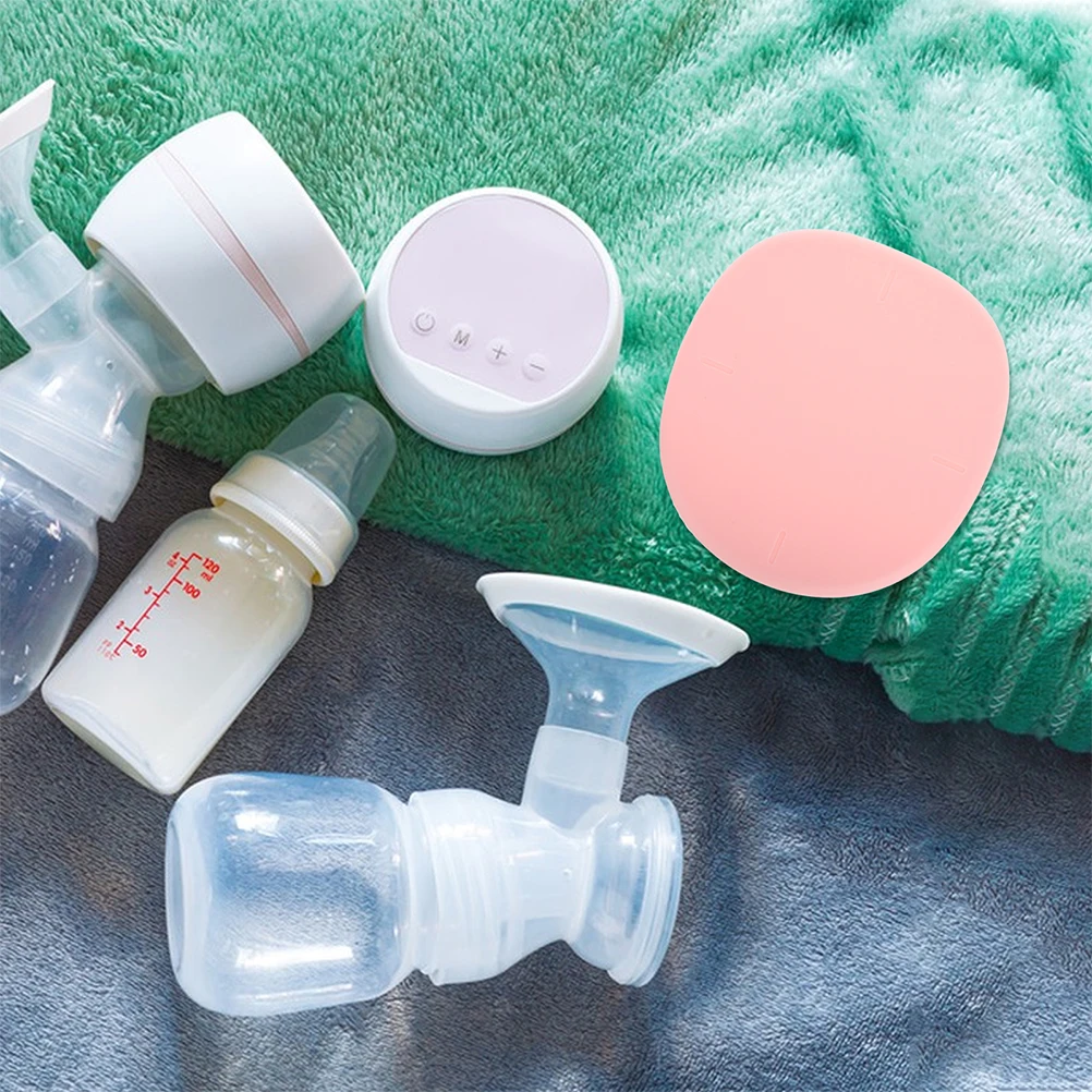 

2pcs Breast Pump Accessories Reusable Milk Collector Cover For Breastmilk Storage Leak Proof Manual Pump Replacement Lid