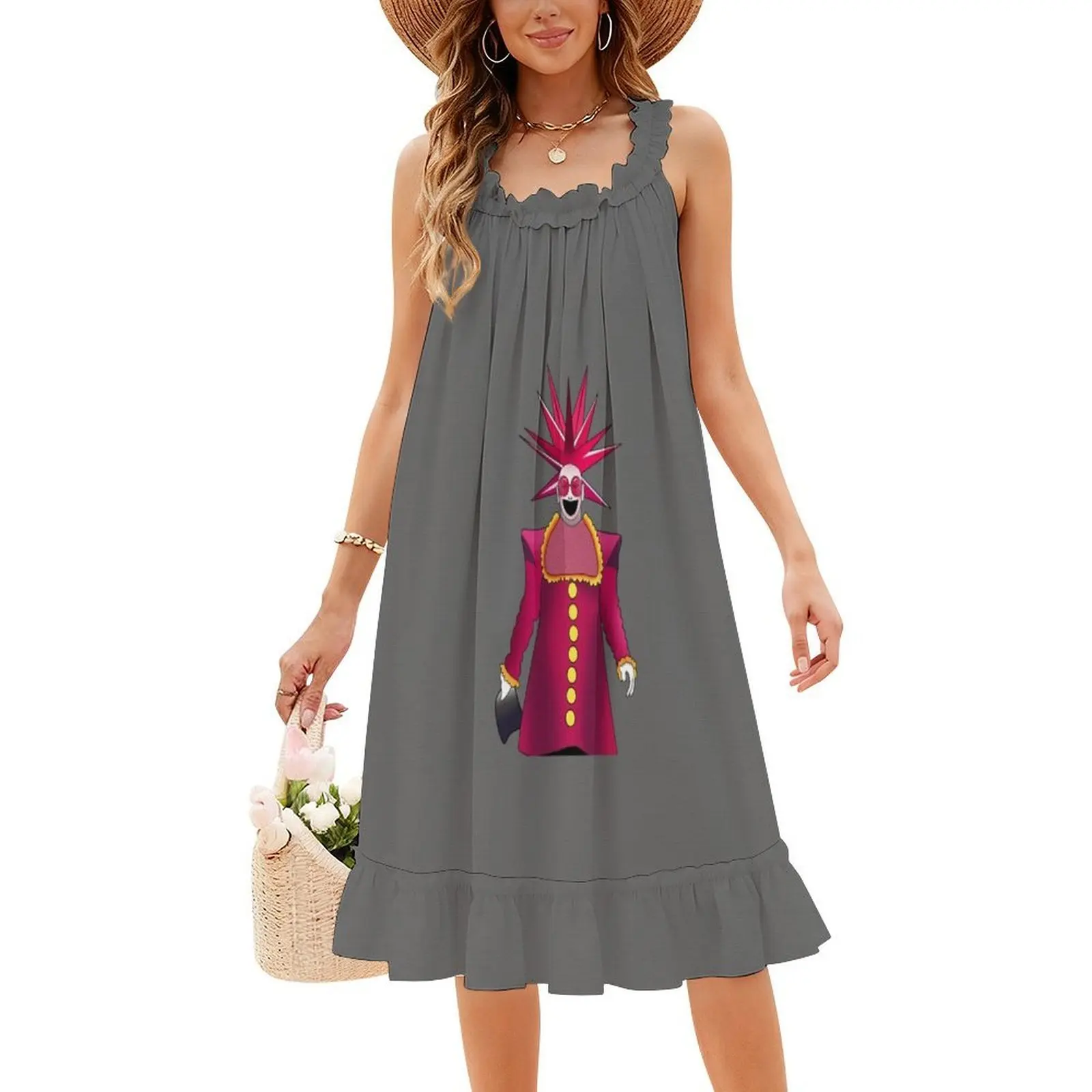 فستان كاجوال على الطراز الكوري من Leigh Bowery 4 للنساء فساتين بسيطة يومية للمكتب للسيدات من Leigh Bowery 4 ملابس نسائية عصرية #4