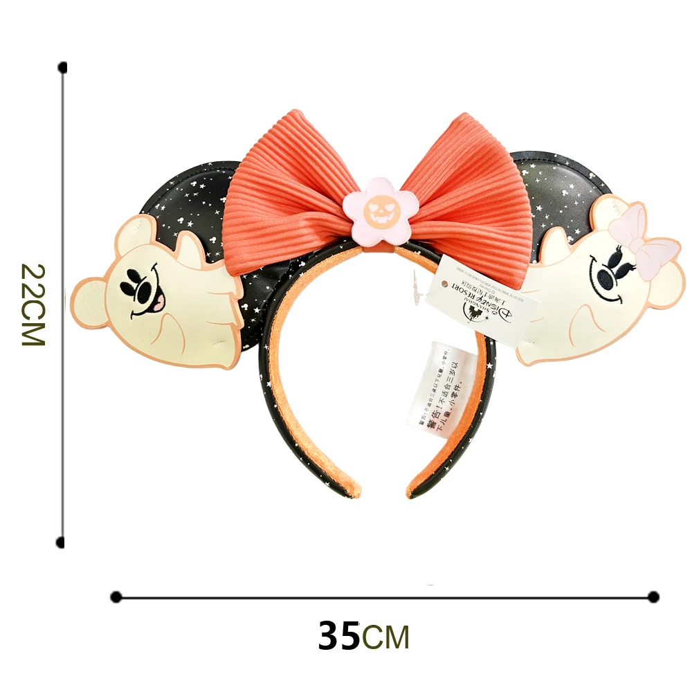Picture 3: Disney PU Mickey Mouse Ear Headband Hallowmas Headband Ear COSTUME Cosplay Plush Gift Hair Accessories For Women Girls Festivel