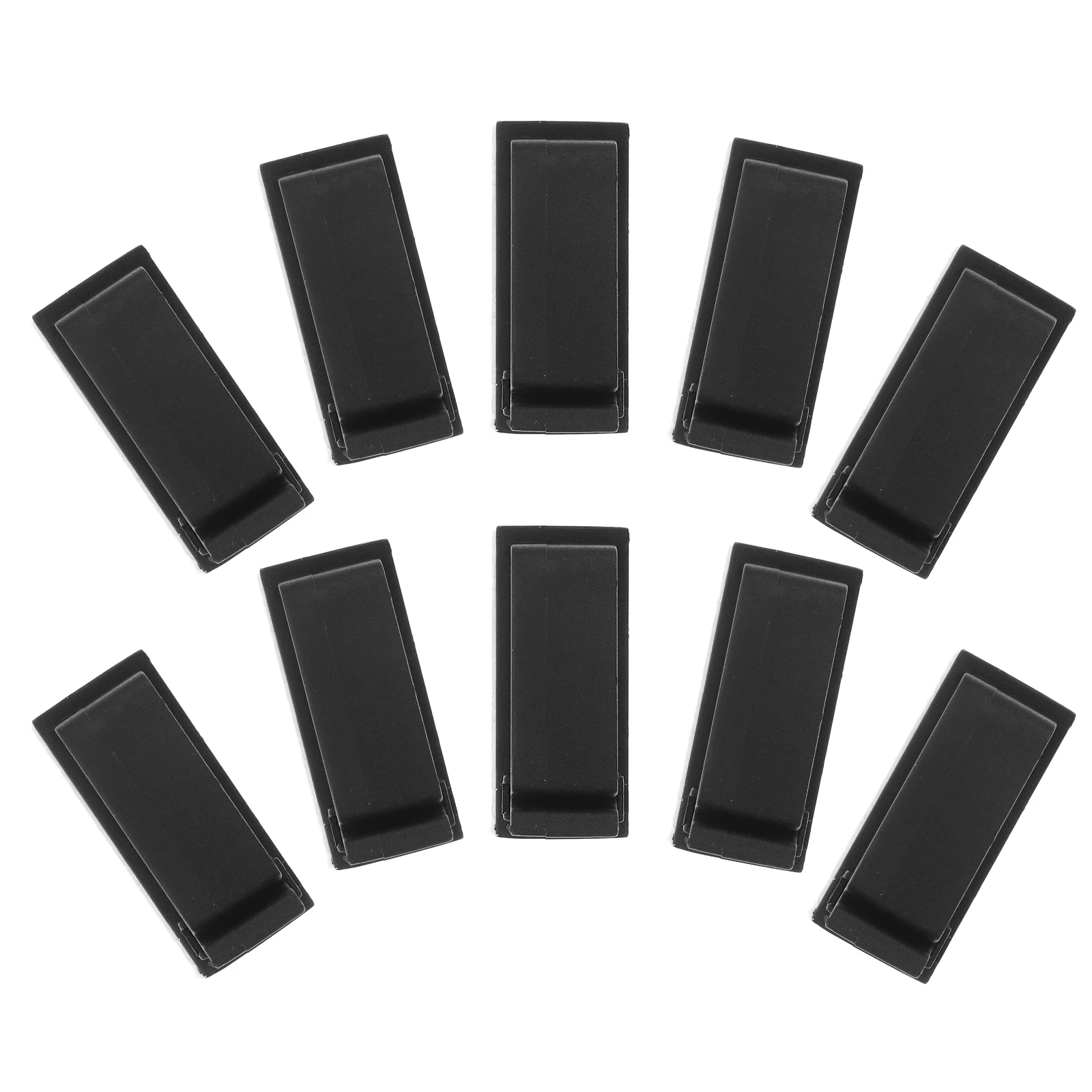 

10 Pcs Self Adhesive Cable Management Clips Desk Wire ganizer PA66 Cord Holder Adhesive Wire Clamps Cable Supply