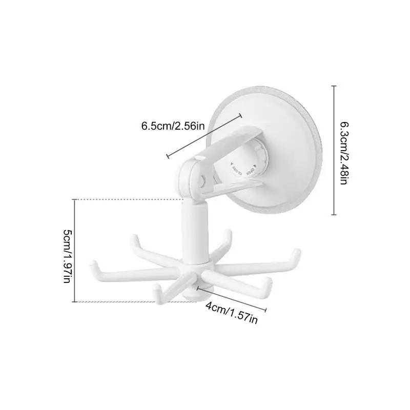 Kitchen Utensil Hanger 360 Degree Rotatable Under Cabinet Hanger No Drilling Multipurpose Wall Hook Organizer Holder For Under