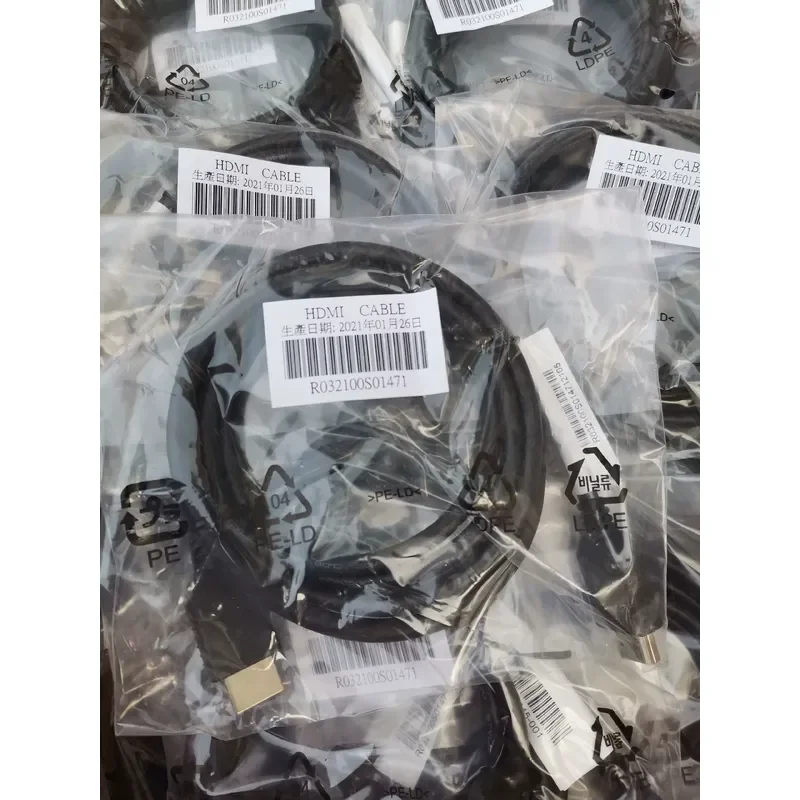 for HP Original HDMI 2.0 Cable 19+1 Core Standard 2K 4K Oxygen Free Copper High Speed Video Audio Cord for Monitor TV