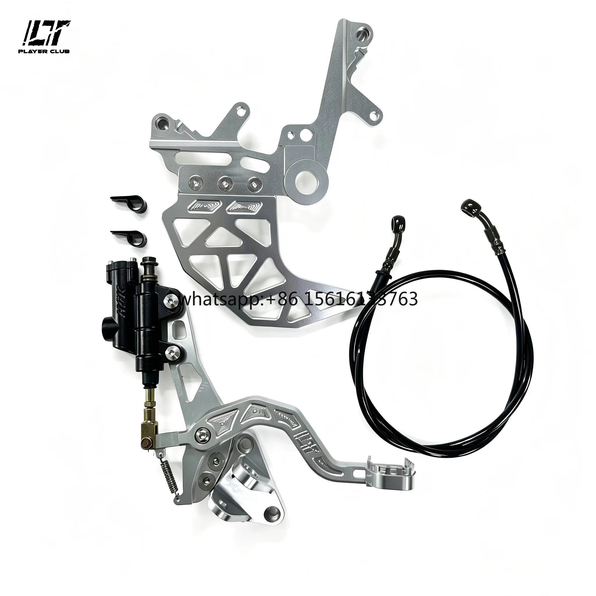 

For Su-rron Ultra Bee Foot Brake Kit, Dual Caliper Opposed Piston Rear Brake System