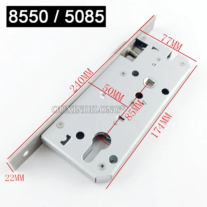 

Европейский врезной корпус дверного замка 8550/85X50/5085/50X85, противоугонный корпус дверного замка, запасные части для дверного замка