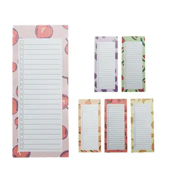 50 yaprak manyetik buzdolabı bloknotlar yapılacaklar listesi Pad Memo Pad bakkal alışveriş için notlar Mini yapılacaklar listesi not kağıdı ped hatırlatmalar