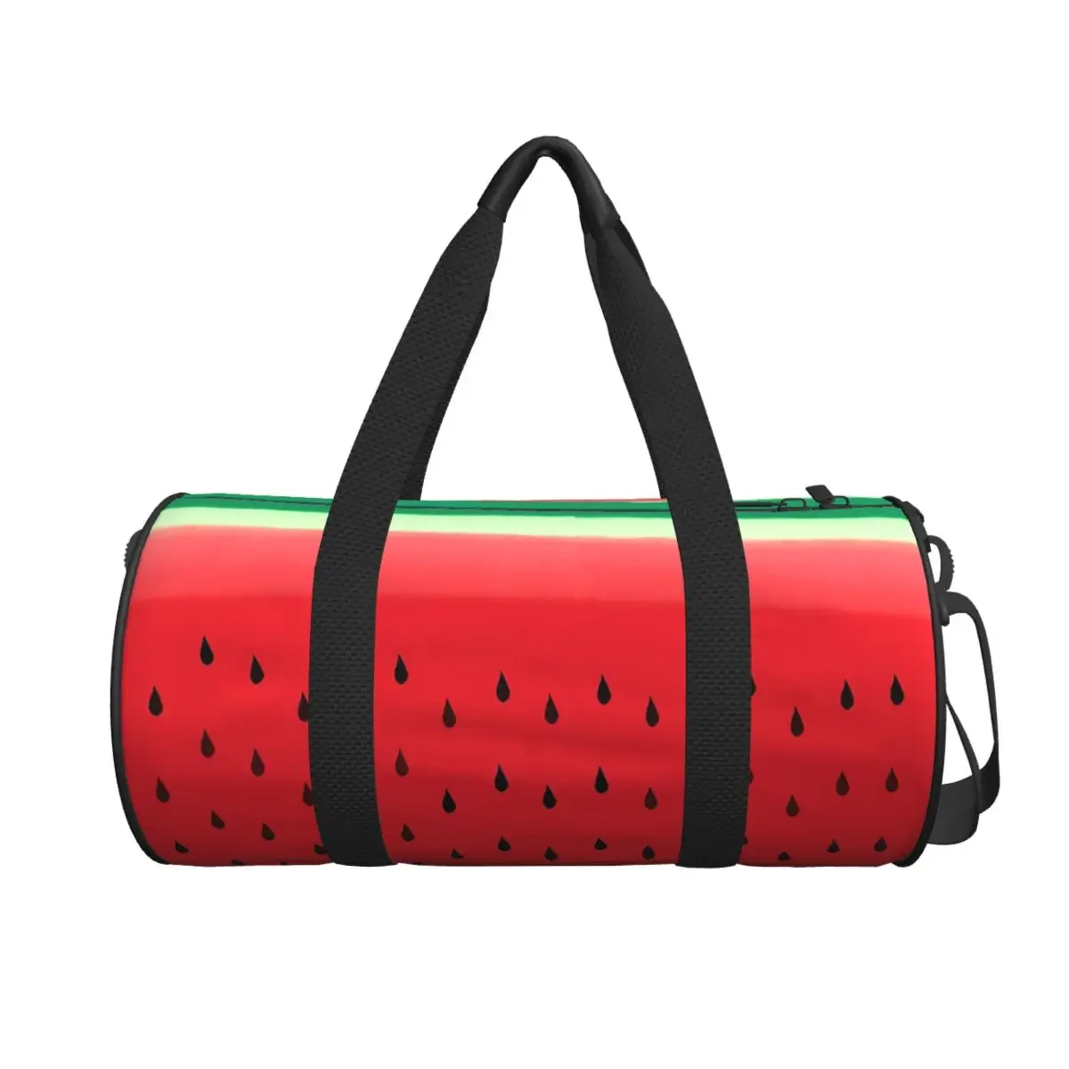 

Большая спортивная сумка в полоску арбуза, многофункциональная дорожная сумка Duffle, сумки для фитнеса