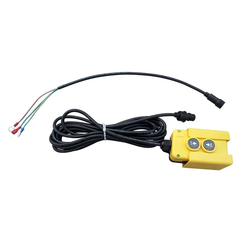 3 Wire Dump Trailer Remote Control Switch Controller 12 Volt 3 Wire DC For Single Acting Hydraulic Power Pump Unit Easy Install-