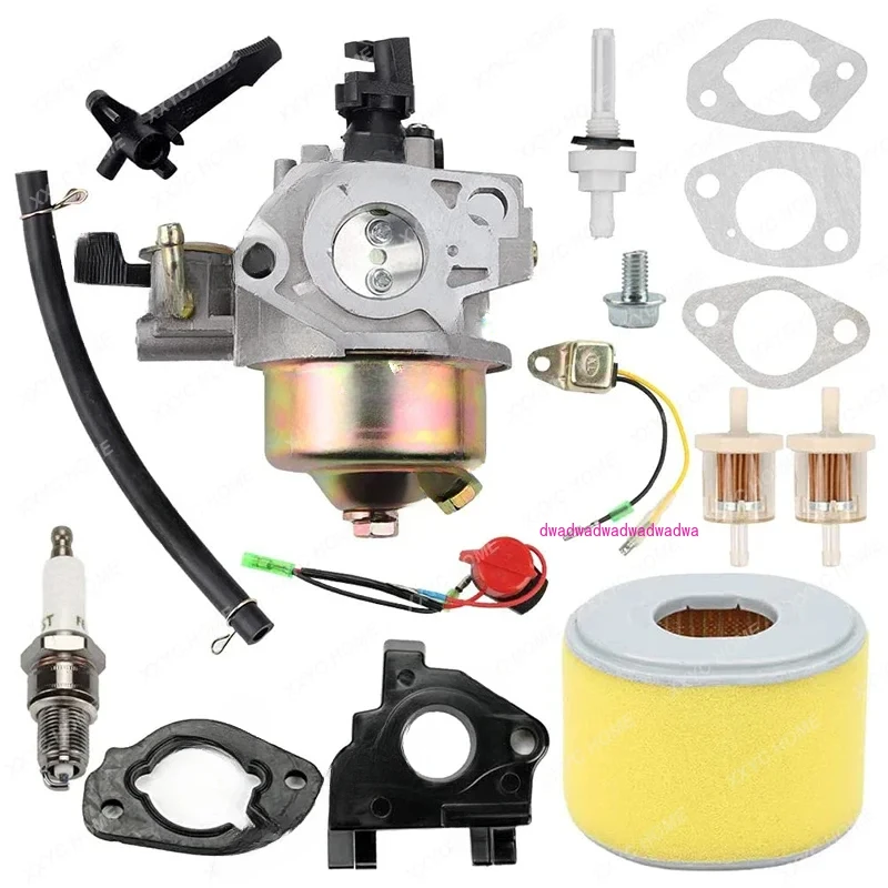 GX240 Carburetor Carb for Honda GX 240 8.0HP GX270 GX 270 9HP Engine Replaces16100-ZH9-W21 with Air Filter Tune Up Kits