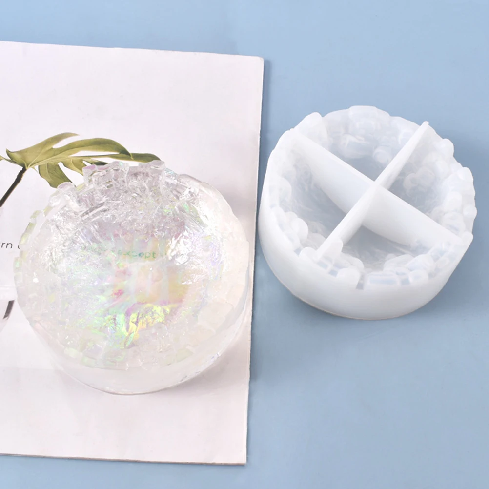 

1pc Mountain Silicone Mold High Transparency Flexibility DIY Storage Box Craft Bird's Nest Handmade Decorative Silica Gel