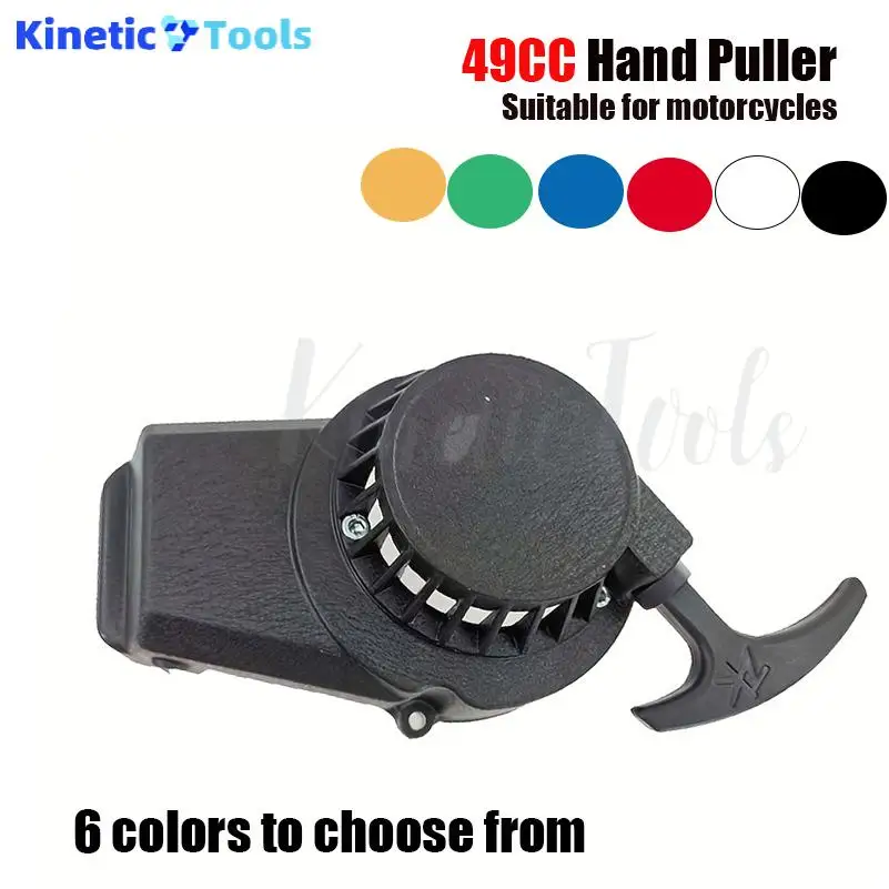 Pull Starter Start Aluminum Thicken for 47cc 49cc Gas Minimoto Pocket Bike Mini Dirt Bike Crosser Quad ATV Motorcycle