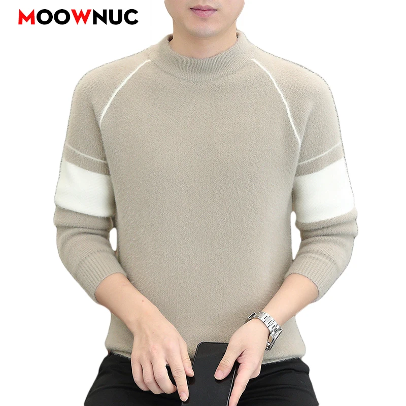 Men's Clothing Fashion Sweater For Men Pullovers Knit Men's Sweat-shirt Autumn Casual Hombre Warm Solid Spring Male Streetwear