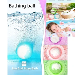 Bath Brush Bubble Ball Body Care Bathroom Scrub Sponge Back Essential Oil Explosion Bath Salt Ball Soaking Bath Ball Bath