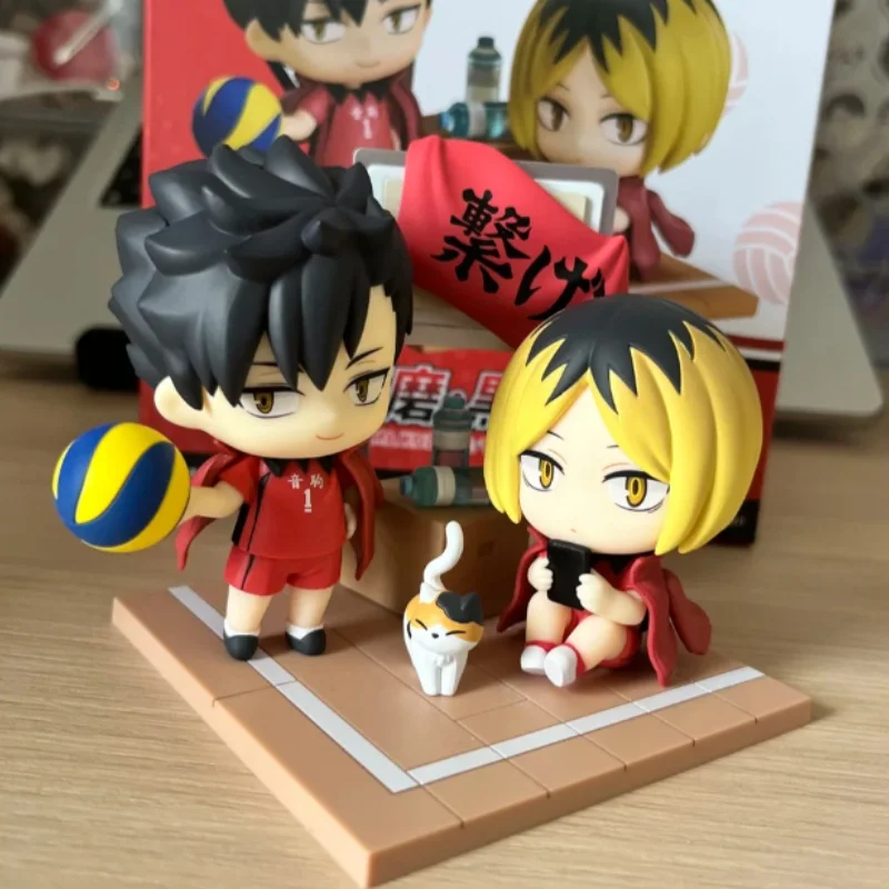 

Original Haikyu! Hinata Shoyo Pvc Q Action Figure Animation Peripheral Kawaii Desktop Ornaments Model Hot Birthday Presents Gift