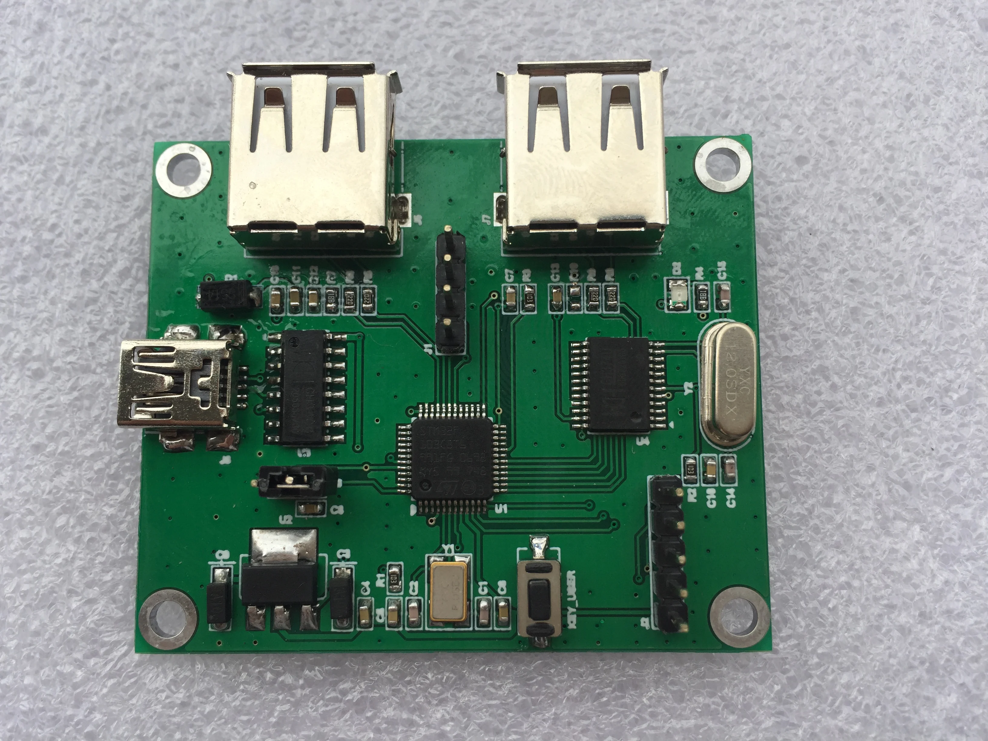 

STM32/USB/HID development board