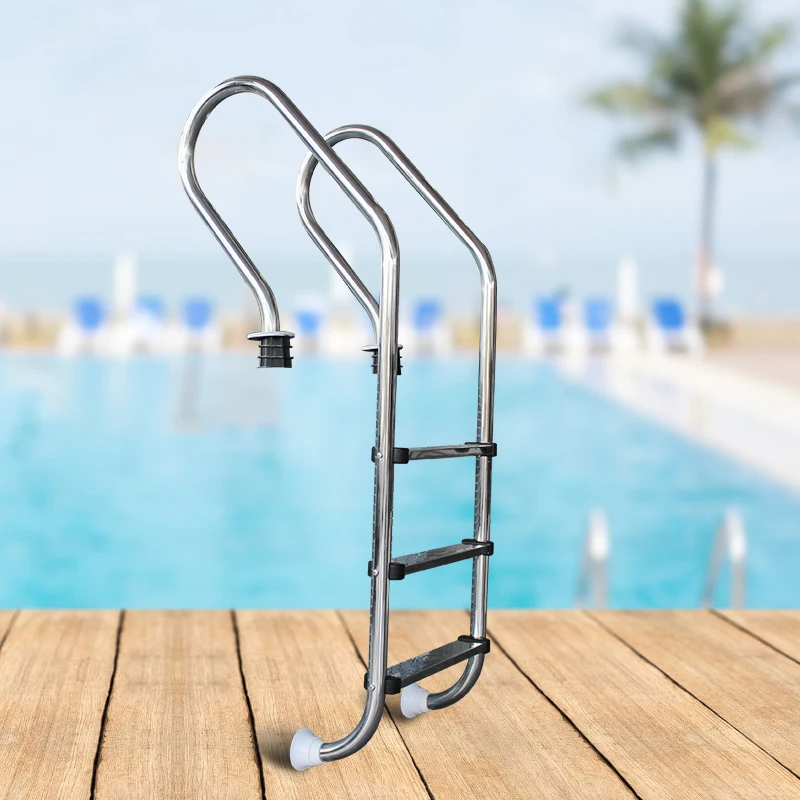 

STLF Stainless Steel Pool Ladder with Handrails 304/316 Access for Swimming Pool