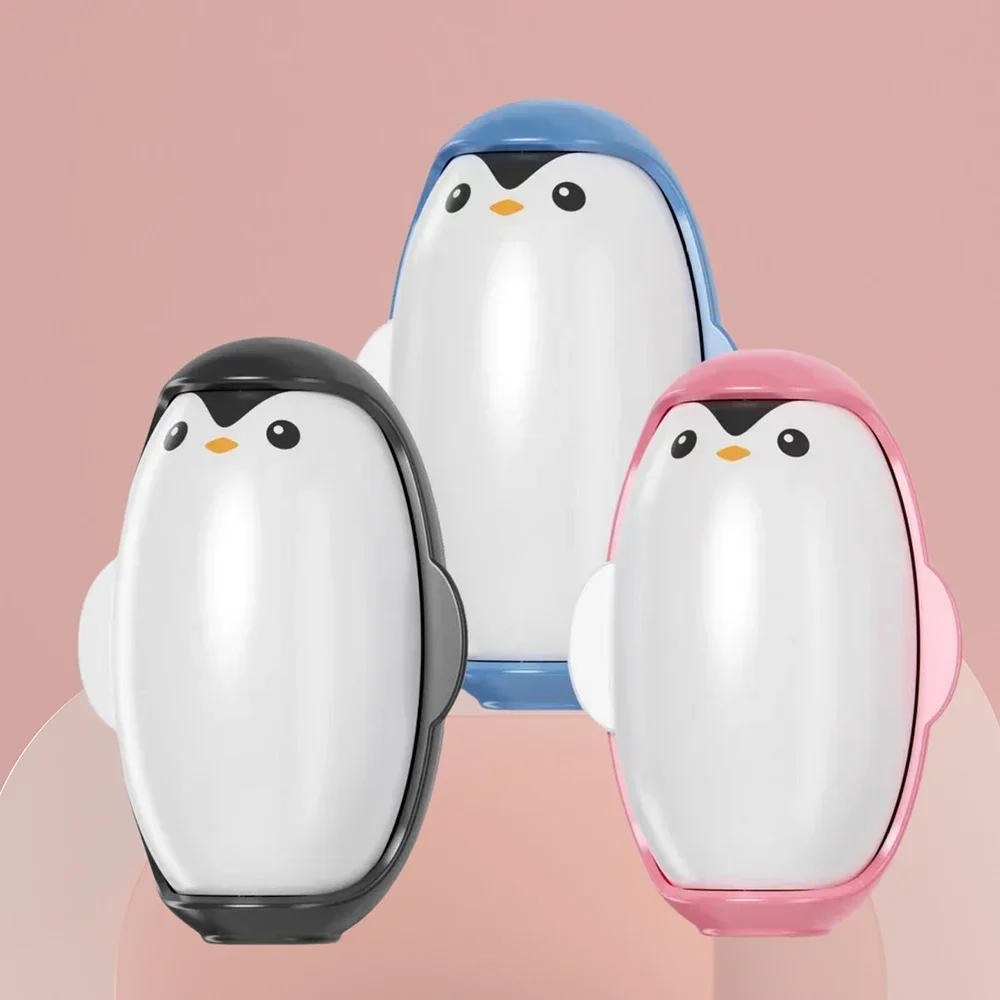 Penguin Lint Remover Household for Pet Hair Clothing Cleaning Portable Sticky Washable Reusable Mini Roller Brush Ball Suitable