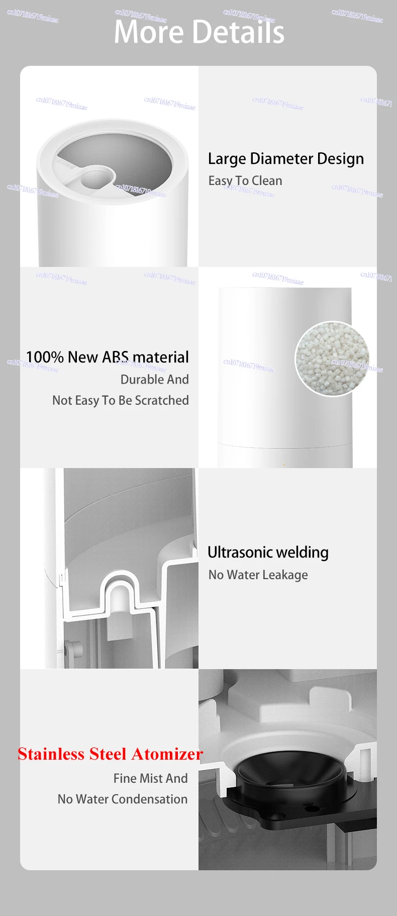 

NEW 4.5Lt Direct Water Heating Distributor Electric 4.5L Cold Hot Steam Warm Mist Hybrid Ultrasonic Air Humidifiers