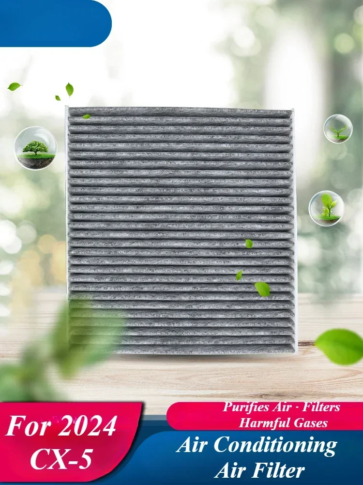 For 2017-2024 Mazda CX-5 Car Cabin Air Filter AC Air Purifier Filter Interior Exterior Engine Accessories Air PurificationAgent