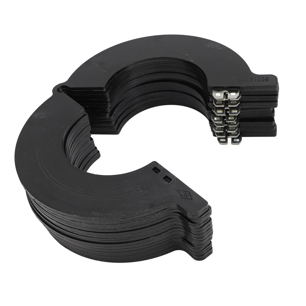 

10 шт., 80 мм, комплект прокладок для штифтов, пластиковый материал, пыленепроницаемый инженерный пластик, замена для Bobcat 337 341 435 X335 X337 X341