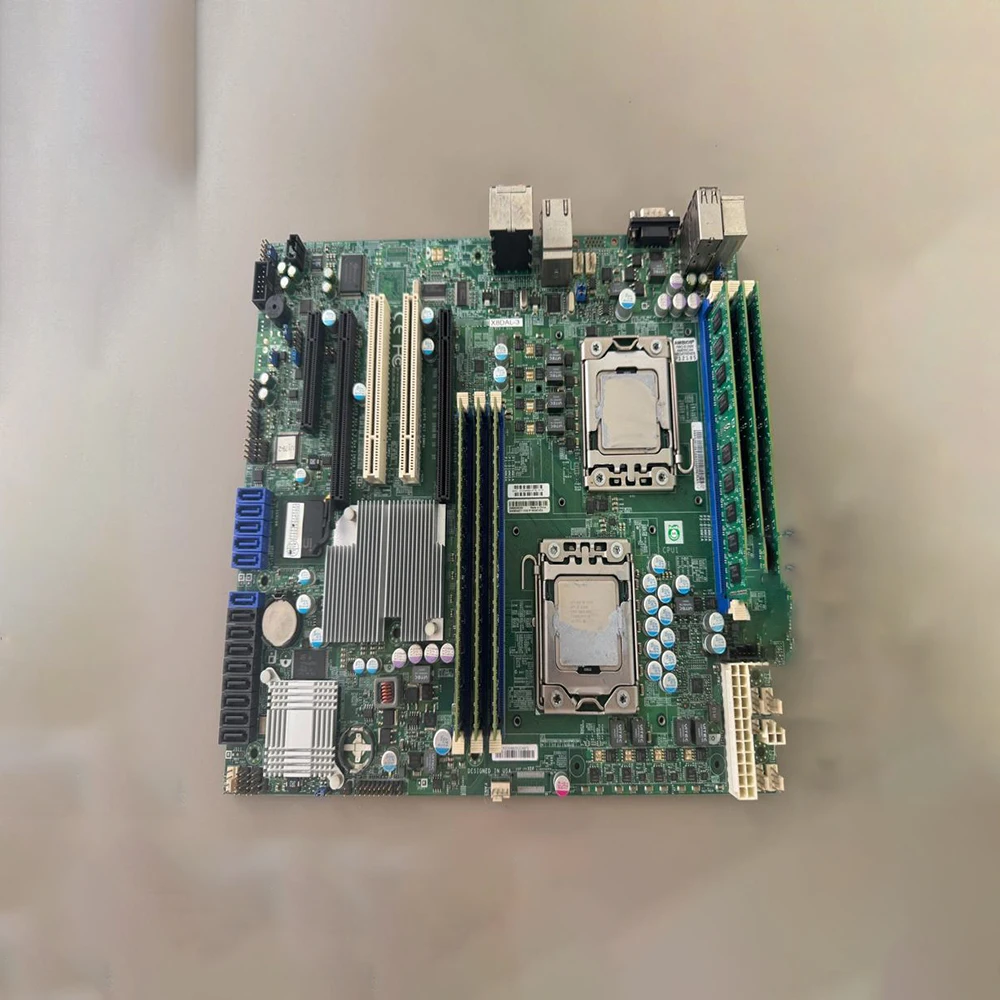 Voor SuperMicro Dual-Channel 1366 Server Workstation Moederbord X8DAL-3