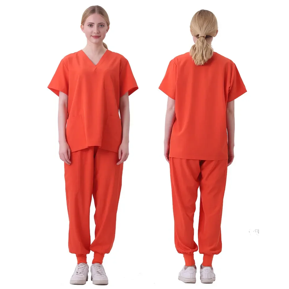 سليم صالح الدعك الطبية موحدة النساء فرك مجموعات التمريض اكسسوارات مستشفى جراحة العباءات عيادة الأسنان صالون تجميل عمال