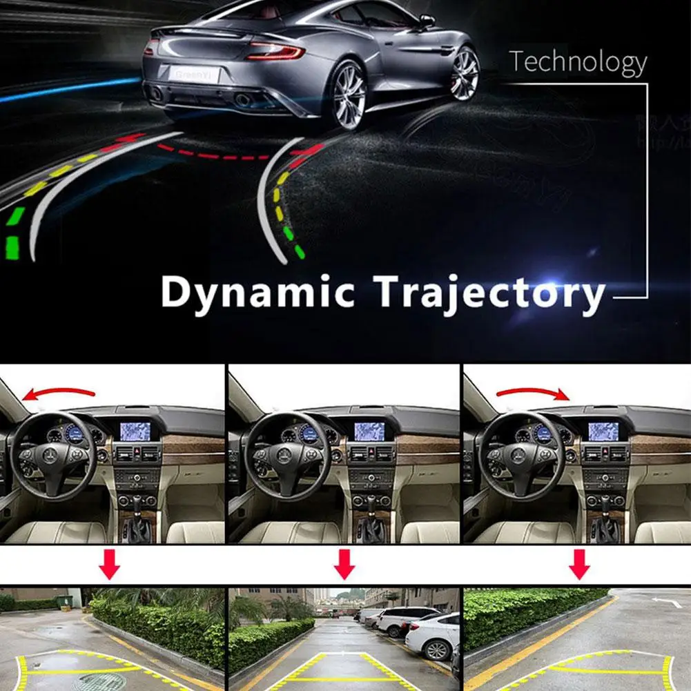 Car Rear View Backup Camera Tachorecorder All Car General Recordin Fill Night Large Light Front Wide Video Recorder Z7p3