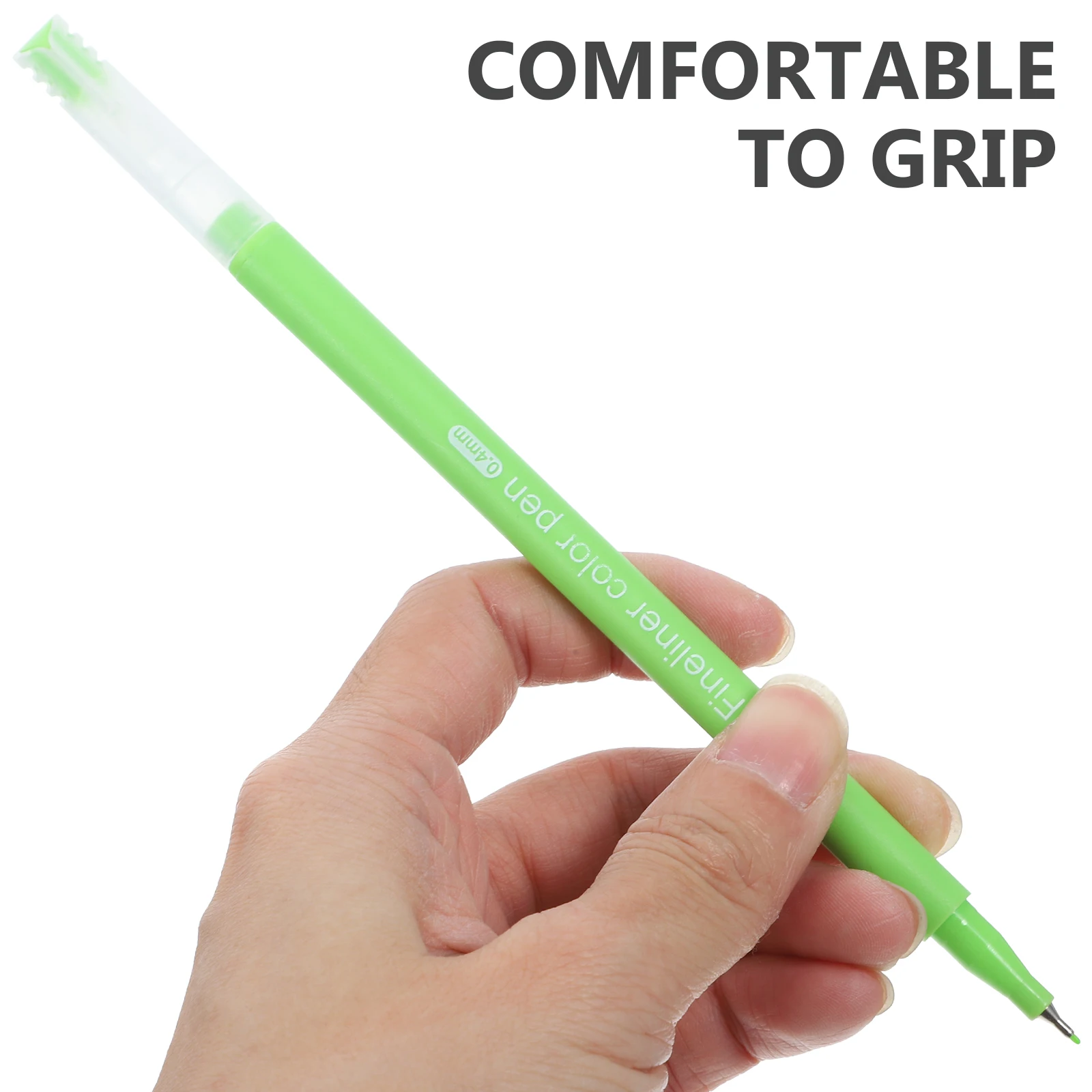 

10pcs Handwriting Pen Set Colored Pens Smooth Writing Portable For School Office Gift Scrapbook Doodling