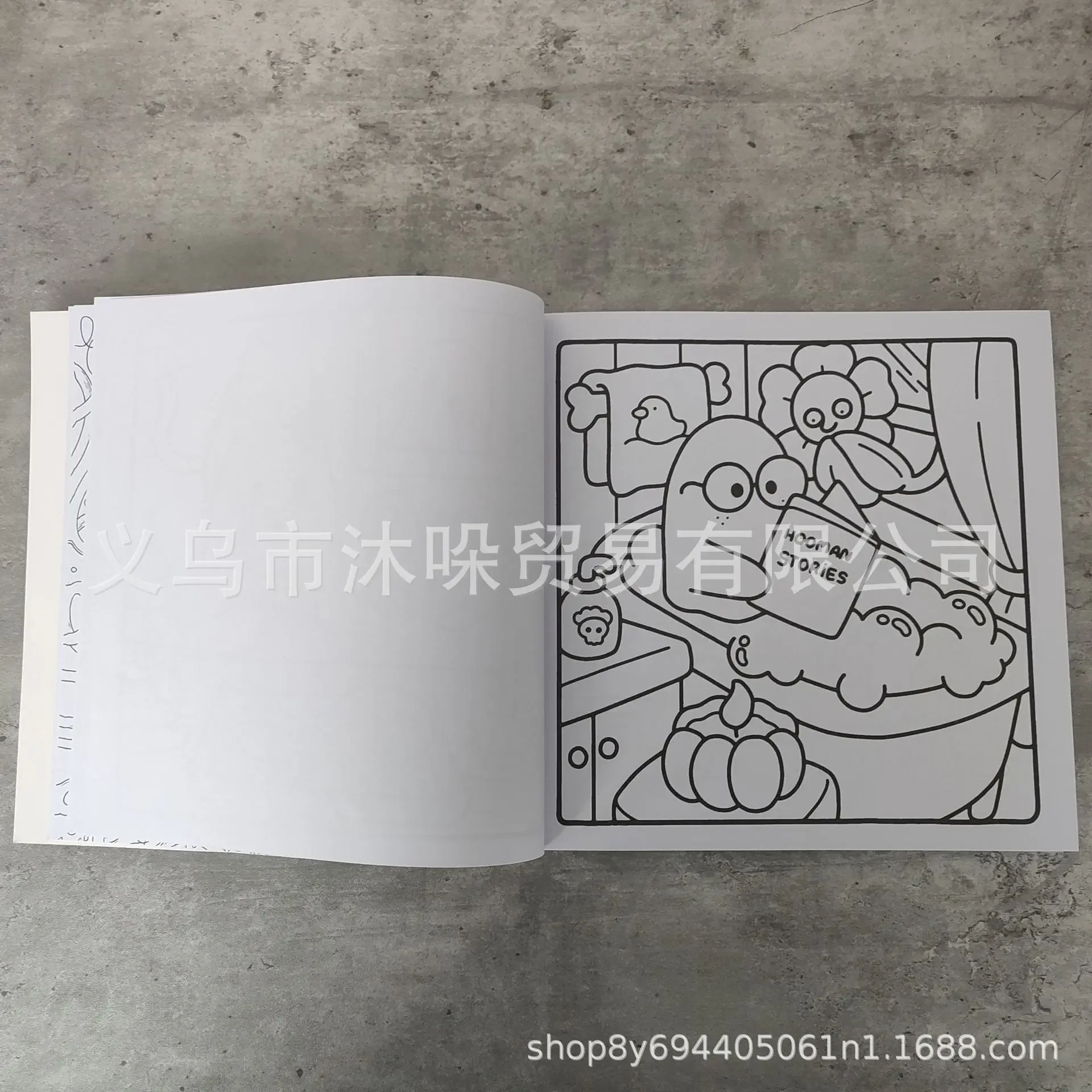 New Spooky Horror Coloring Book for Adults and Teenagers, Cute and Interesting Cartoon Coloring Book for Children