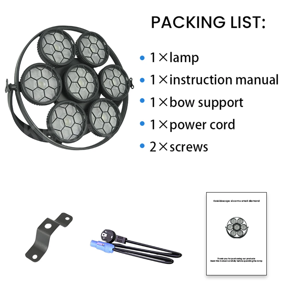 7X50W الرجعية ضوء المرحلة DMX512 RGBW LED COB بليندر الصوت المنشط ديسكو DJ المرحلة المعدات ل ملهى ليلي حفل زفاف الأحداث #5