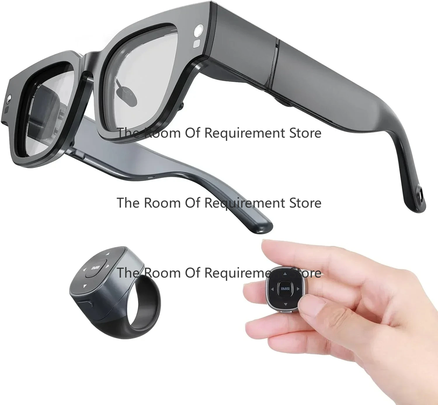 نظارات Air 2 اللاسلكية AR عرض بالألوان الكاملة نظارات الترجمة الذكية مع ترجمة AIGC Por للكلام المكتبي #1