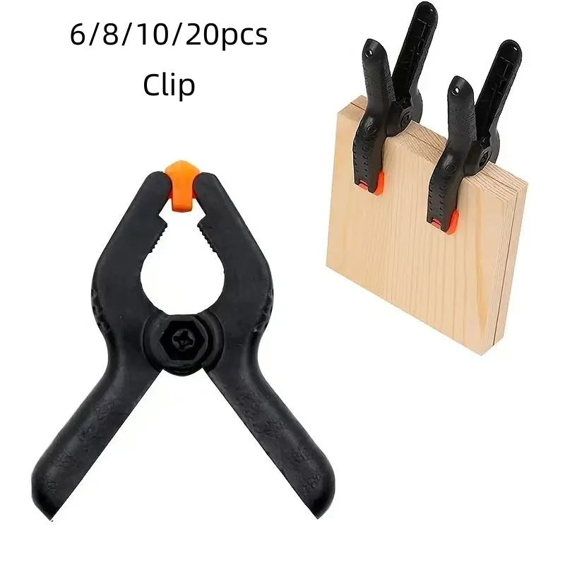 6/8/10/20PCS A-Type Clips, Photo Background Clips, Clothes Pegs, Strong Spring, Non-slip Jaws, Sturdy & Practical